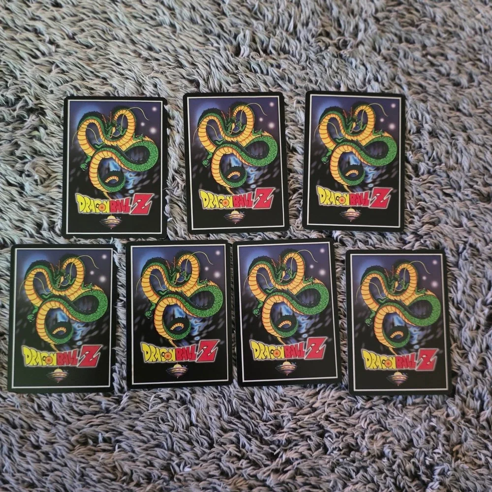 7x Dragon Ball Z Score TCG Blue Right Power Strike 11 World Games Saga Spopovich